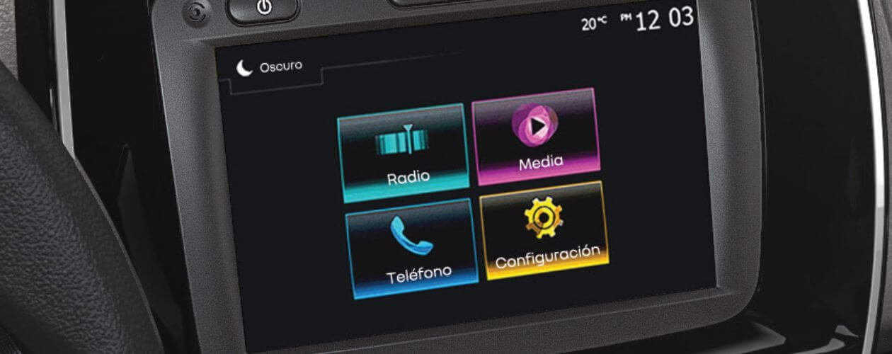 Sistema Multimedia con Pantalla Táctil